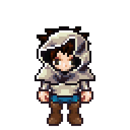 Capuche de fibres — Femme