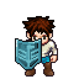 Bouclier de mithril — Homme