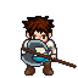 Hache d'armes — Homme