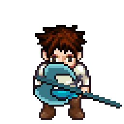 Hache de guerre de mithril — Homme