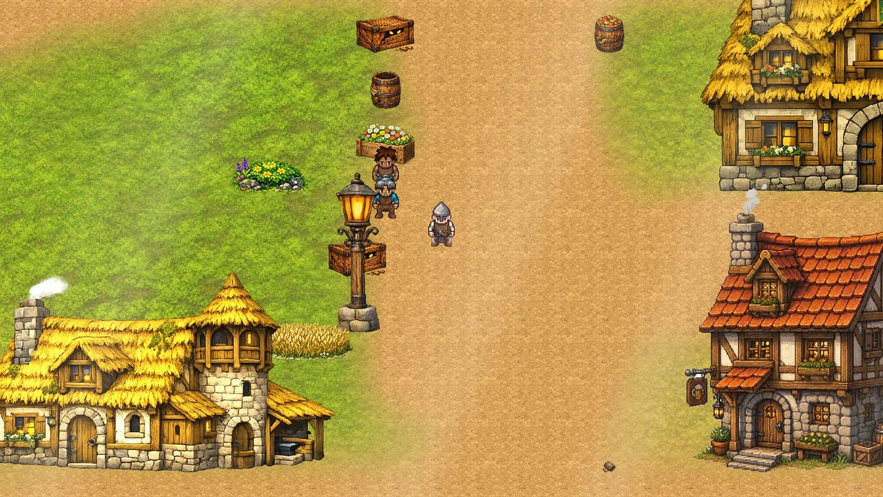 Village animé